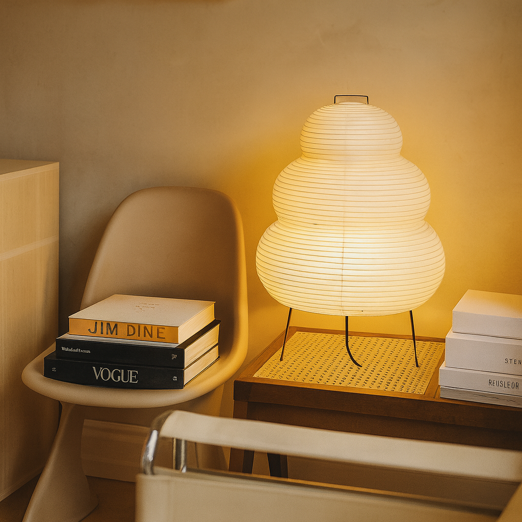 ELVA | JAPANESE PAPER TABLE LAMP