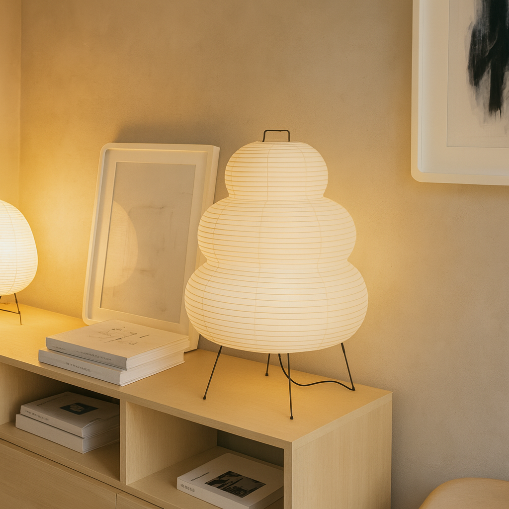 ELVA | JAPANESE PAPER TABLE LAMP