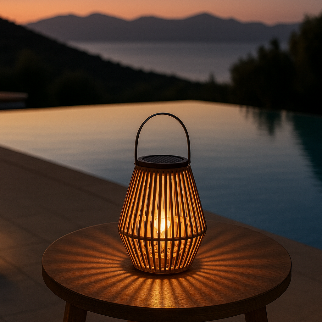 NOOR | OUTDOOR SOLAR LANTERN